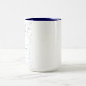 Mug Tableau de naissance bébé personnalisable avec élé (Centre)