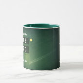 Mug Tableau de score de tennis personnalisé Résultat d (Centre)