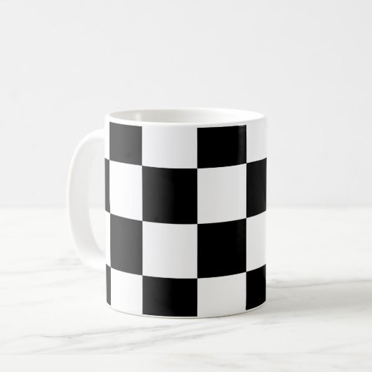 Mug tableau d'échecs (Devant gauche)