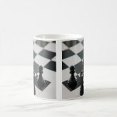 Mug Tableau d'échecs et morceaux de Musique (Centre)