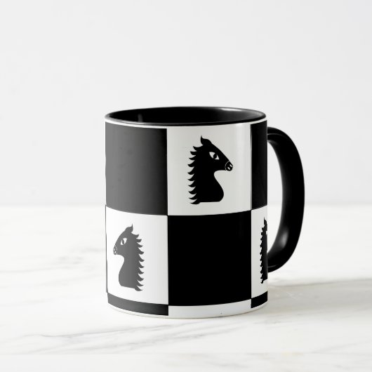 Mug Tableau des échecs (Devant droit)