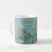 Mug Tableau des fleurs d'amandes de Van Gogh (Devant gauche)