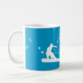 Mug tableau des neiges avec oiseaux (Gauche)