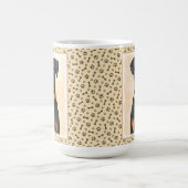 Mug Tableau Doberman Pinscher non rogné Art original (Centre)