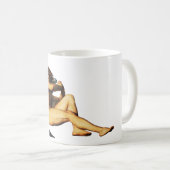 Mug Tableau Fallen Angel par Alexandre Cabanel (Devant droit)