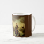 Mug Tableau Imaginaire 4 - Fille tenant une lanterne (Devant droit)