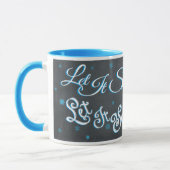 Mug Tableau Let It Snow, Let It Snow, Let It Snow (Gauche)