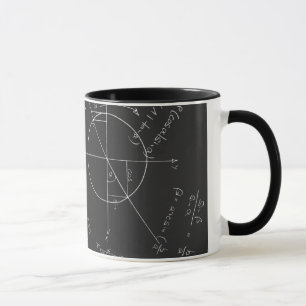 Mug Tableau noir de maths
