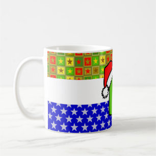 Mug Tableau noir de Noël + votre texte ou votre image