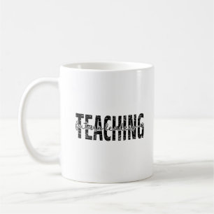 Mug Tableau noir Script Citation d'enseignement Art