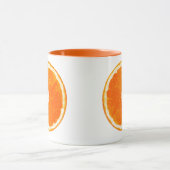 Mug Tableau numérique en tranche orange (Centre)