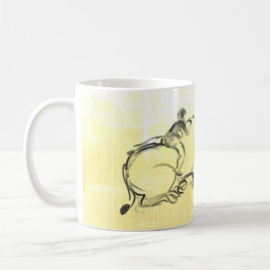 Mug Tableau original Eau Buffalo Enfant Ox Année WM (Gauche)