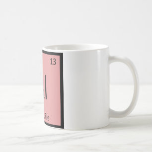 Mug Tableau périodique de chimie de saucisse Al - Ando