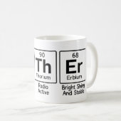 Mug Tableau périodique de la mère Science | Chimie mig (Devant droit)