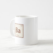 Mug Tableau périodique de LARD vintage (Devant gauche)