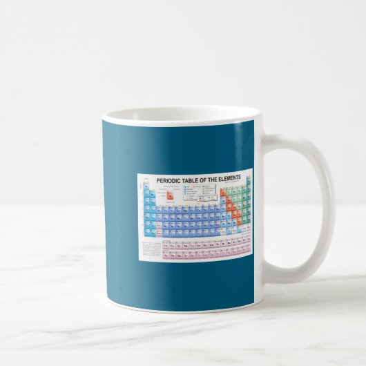 Mug Tableau Périodique Des Éléments Entièrement Mis À (Droite)
