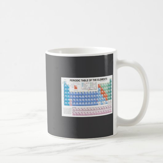 Mug Tableau Périodique Des Éléments Entièrement Mis À (Droite)