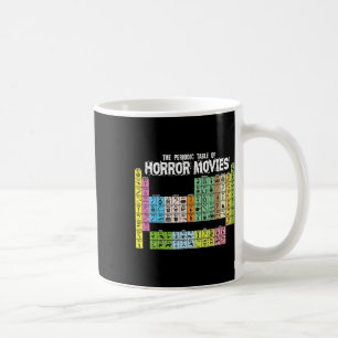Mug Tableau Périodique Des Films D'Horreur Chimie Scie