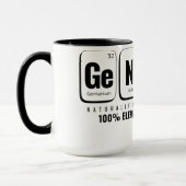 Mug Tableau périodique GENiUS - Conception scientifiqu (Gauche)