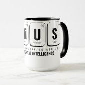 Mug Tableau périodique GENiUS - Conception scientifiqu (Devant droit)