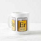 Mug Tableau périodique : Soyez Er (Devant gauche)