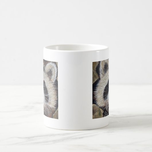 Mug Tableau Raccoon (Centre)