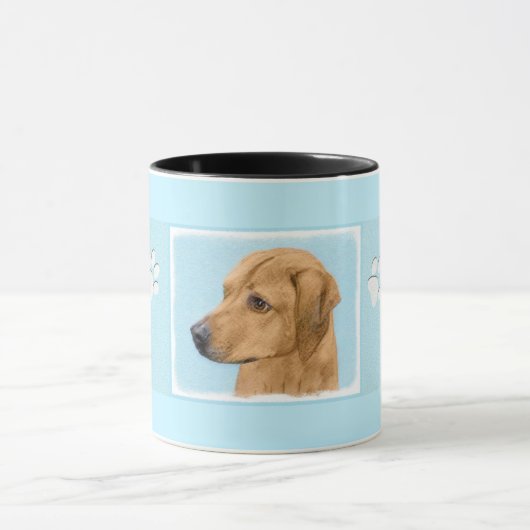 Mug Tableau Rhodesian Ridgeback - Art Chien original (Centre)