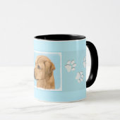 Mug Tableau Rhodesian Ridgeback - Art Chien original (Devant droit)