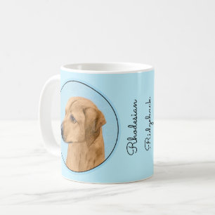 Mug Tableau Rhodesian Ridgeback - Art Chien original