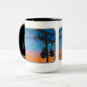 Mug Tableau 'Sunset Hum' (Devant gauche)