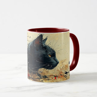 Mug Tableaux abstraits du dos