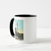Mug Tablette de secours Bas et vue commémorative du pè (Devant gauche)