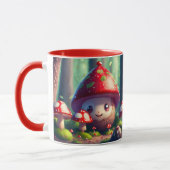 Mug Tabourets en bois - bonne chance coutume (Gauche)