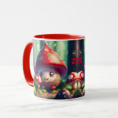 Mug Tabourets en bois - bonne chance coutume (Devant gauche)