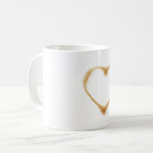 Mug Tache Brown en forme de coeur (Devant gauche)