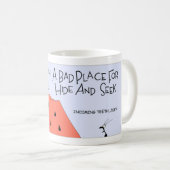 Mug Tache de dissimulation de pastèque (Devant droit)