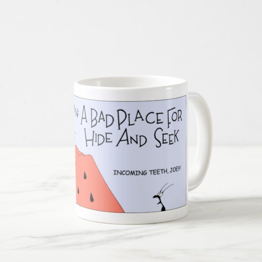 Mug Tache de dissimulation de pastèque (Devant droit)