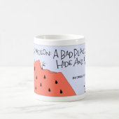 Mug Tache de dissimulation de pastèque (Centre)