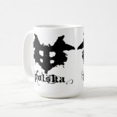 Mug tache d'encre polska (Devant gauche)