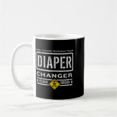 Mug Tâche drôle de changer les couches - Futur papa (Gauche)