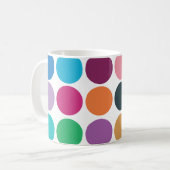 Mug Tache Moderne Colorée (Devant gauche)