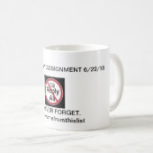 MUG TÂCHE QUOTIDIENNE RÉVISÉE 2018 (Devant droit)