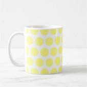 Mug Taches de polka au sorbet de citron (Gauche)