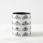 Mug Taches en gris, noir et blanc (Centre)