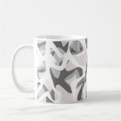 Mug Taches Gris Clair Motif tacheté abstrait (Gauche)