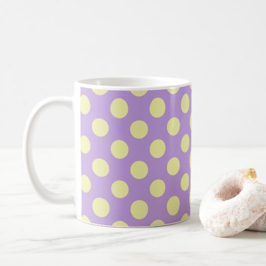 Mug Taches Lavande Citron (Avec donut)