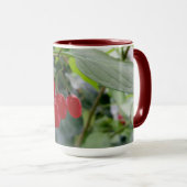 Mug Taches rouges d'automne (Devant droit)