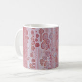 Mug Taches rouges et roses (Devant gauche)