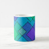 Mug Taches texturées traits multicolores (Centre)