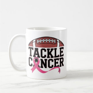 Mug Tackle Cancer Pink Ribbon Design